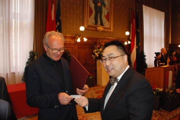 Botschafter Wang Qun P. R., Chinese Permanent Mission