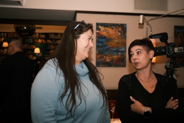Claudia Lorenz und Kristine Hauswirth