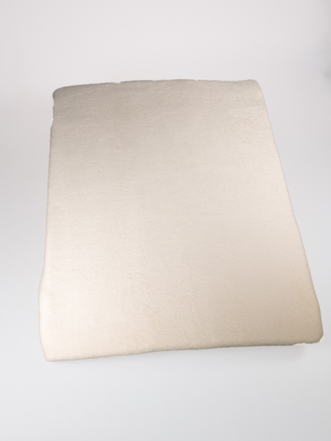 Flausch-Frottee Massageliegenbezug, Natur 76/185/7 oder 76/185/14 cm