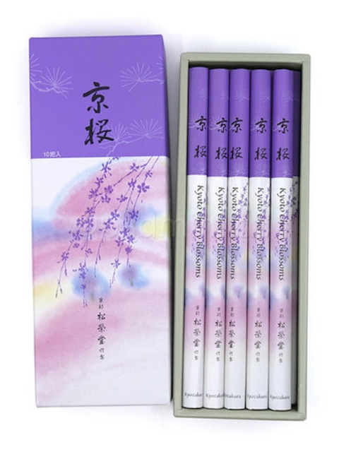 Kyo-zakura-Kirschblüte, Japanische Räucherstäbchen