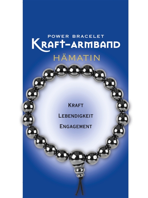 Kraft-Armband Hämatin: Kraft, Lebendigkeit, Engagement
