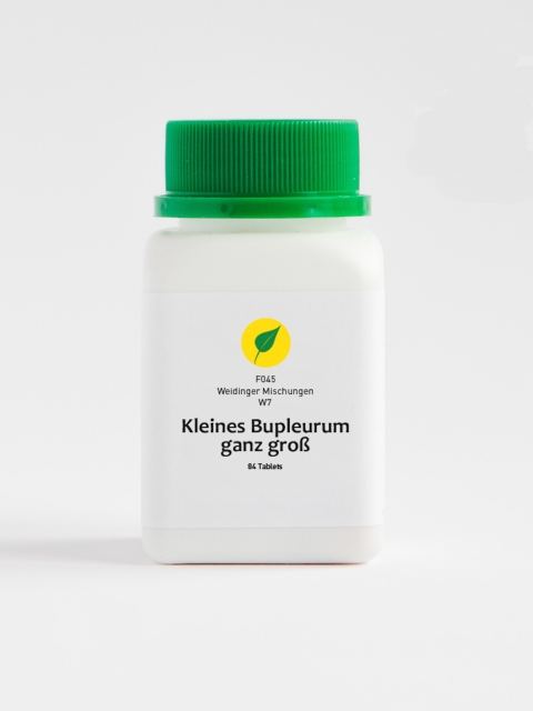 W07 Kleines Bupleurum ganz groß, Georg Weidinger, 84 Tabletten.