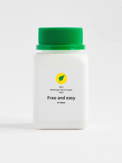 W23 Free and easy, Georg Weidinger, 240 Tabletten. Fit im Alter, Frauengesundheit, Haut und Haare, No Stress - ruhig und gelassen, Verdauung