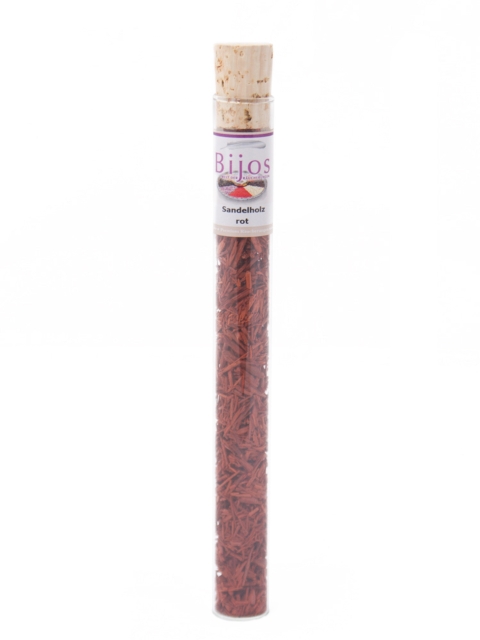 Bijos Räucherharze Sandelholz rot, ca. 35ml Röhrchen