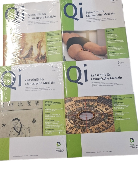 Qi Zeitschrift f. chin.Medizin Ausgabe 2024 / 1-4
