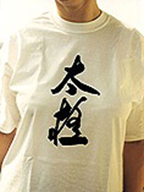 Taiji T-Shirt, grau, Gr. XL, 170g, Jerzees Qualität