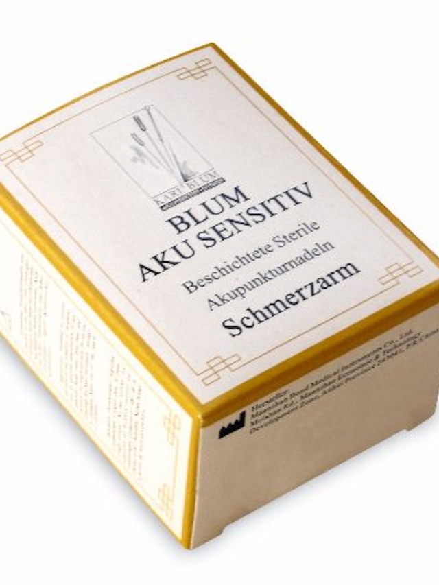 0,25 x 40mm Blum violett Aku Sensitiv schmerzarm, 100 Stück Packung
