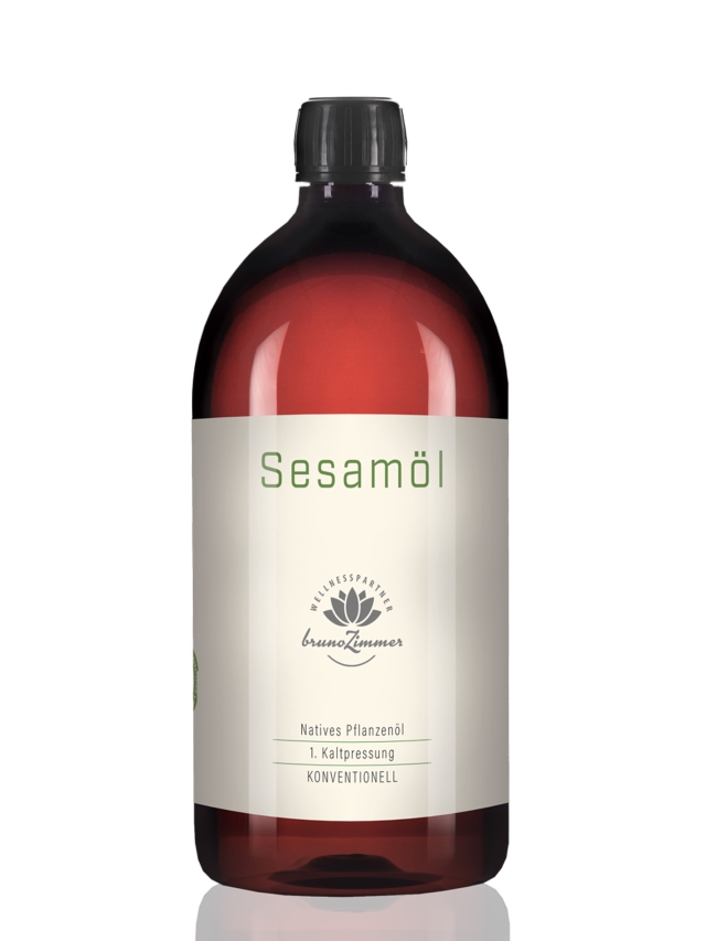1 Liter Sesamöl nativ / 1. Kaltpressung