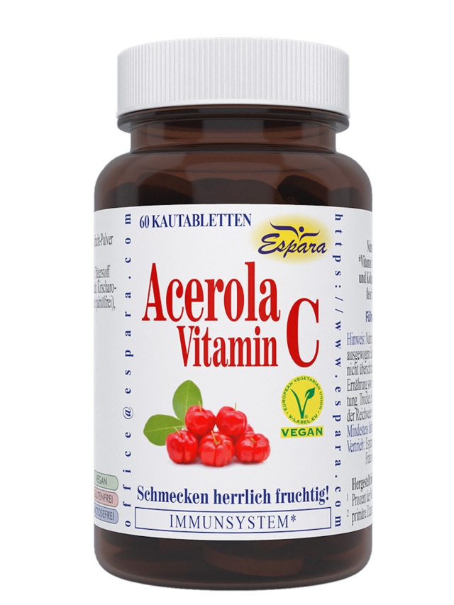 Acerola-Vitamin C Kautabletten 60 Stk.