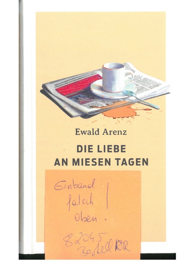 Die Liebe an miesen Tagen (Roman)