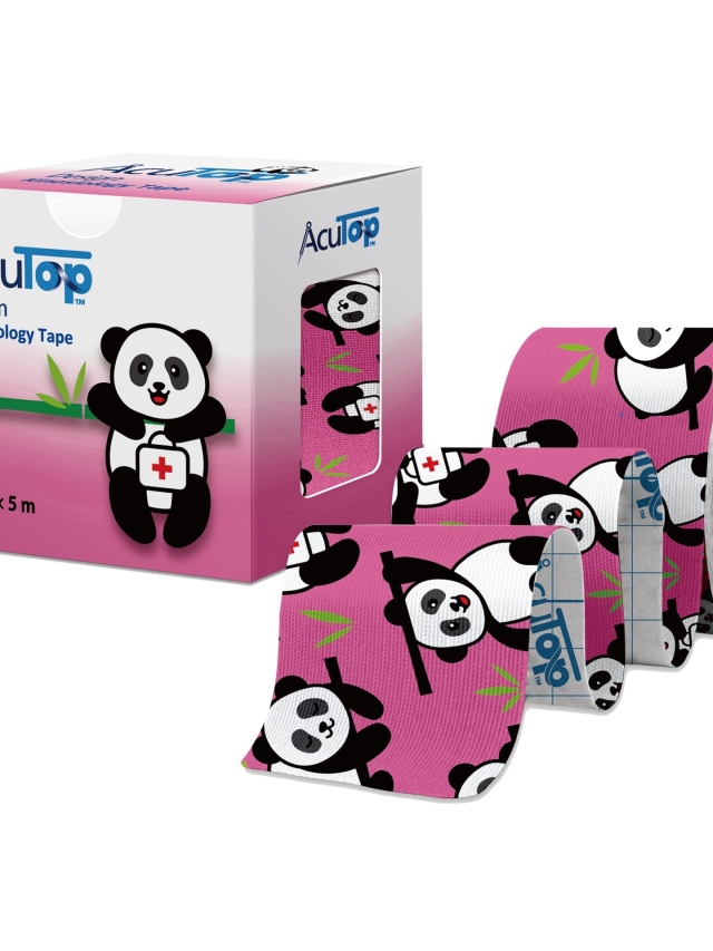 AcuTop Design Tape, Panda, Pink