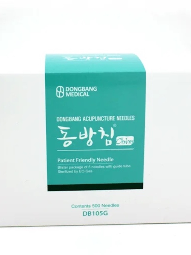 DB105 0,22 x 40mm Dongbang Akupunkturnadeln, 500 Stück Packung, ohne Führungsrohr
