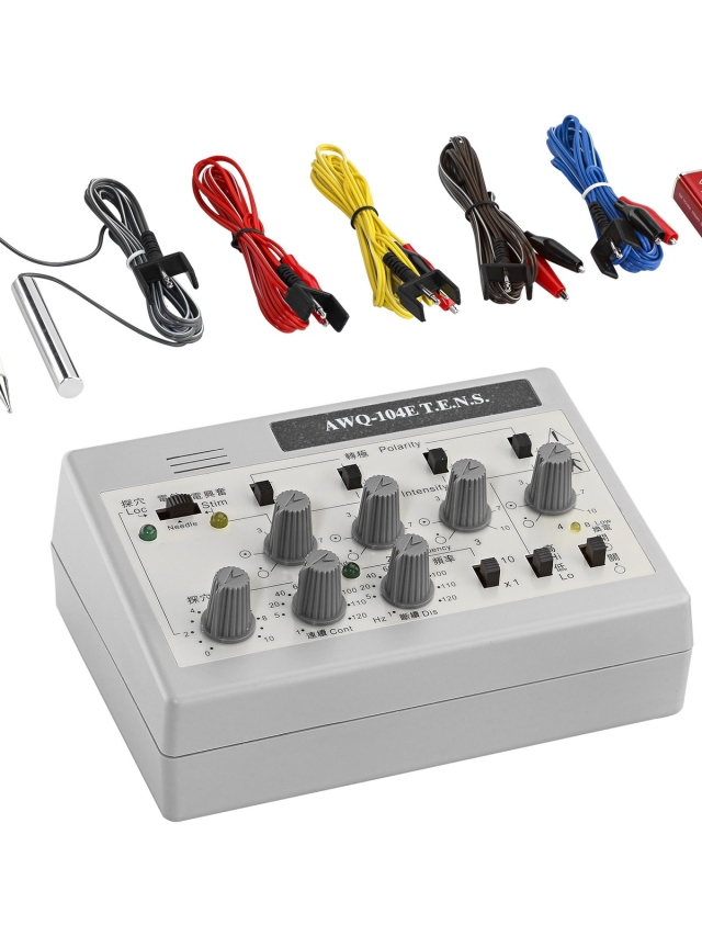 Punktelokalisier- und Stimulationsgerät AWQ-104E. Model AWQ-104E Multi-Purpose Electronic Acupunctoscopes