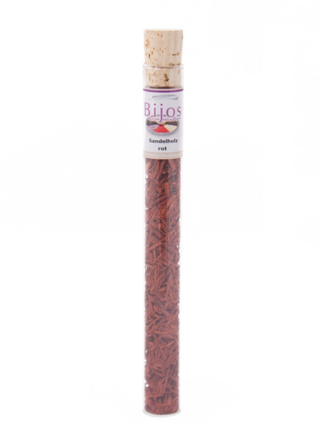 Bijos Räucherharze Sandelholz rot, ca. 35ml Röhrchen
