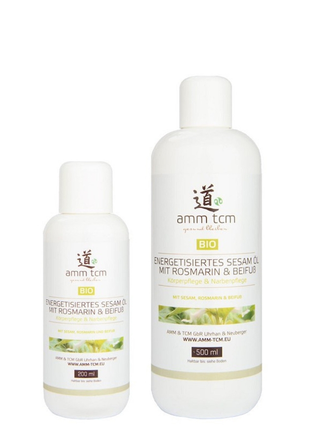 TAO-AMM - Energetisiertes BIO Sesamöl - Rosmarin/Beifuß, 500 ml